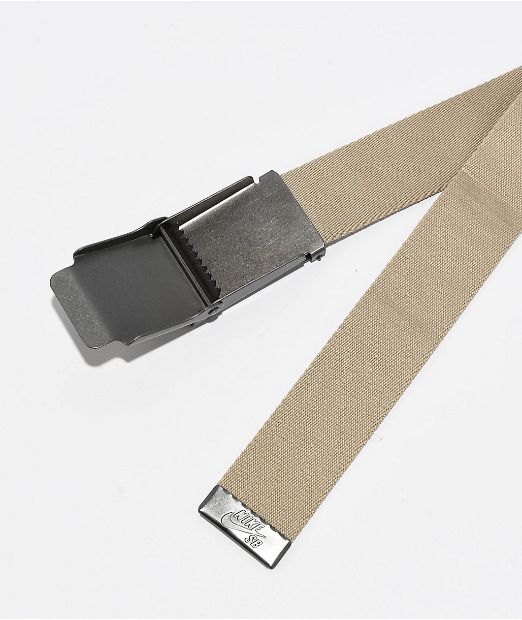 Nike SB Jacquard Khaki Web Belt