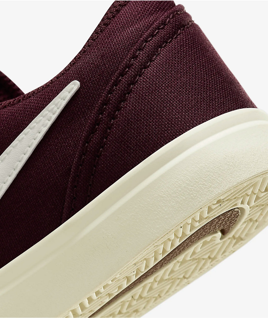 Nike SB Kids Check Canvas Burgundy Crush & Sail Skate Shoes