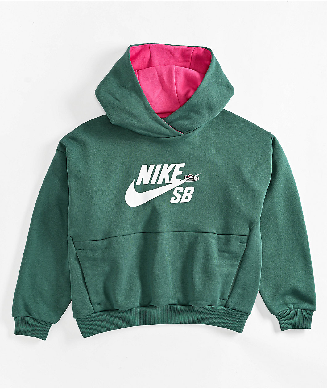 Nike SB Kids Icon EasyOn Bicoastal & Alchemy Pink Hoodie