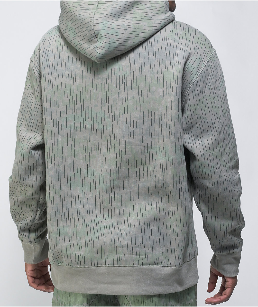 Nike SB Light Green Camo Hoodie