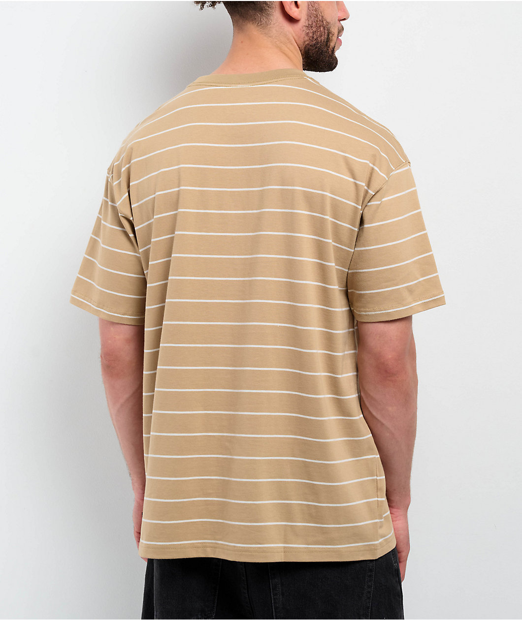 Nike SB Max90 Striped Beige T-Shirt