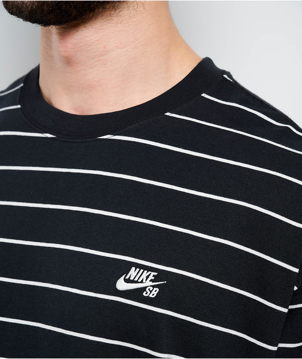 Nike SB Max90 Striped Black T-Shirt