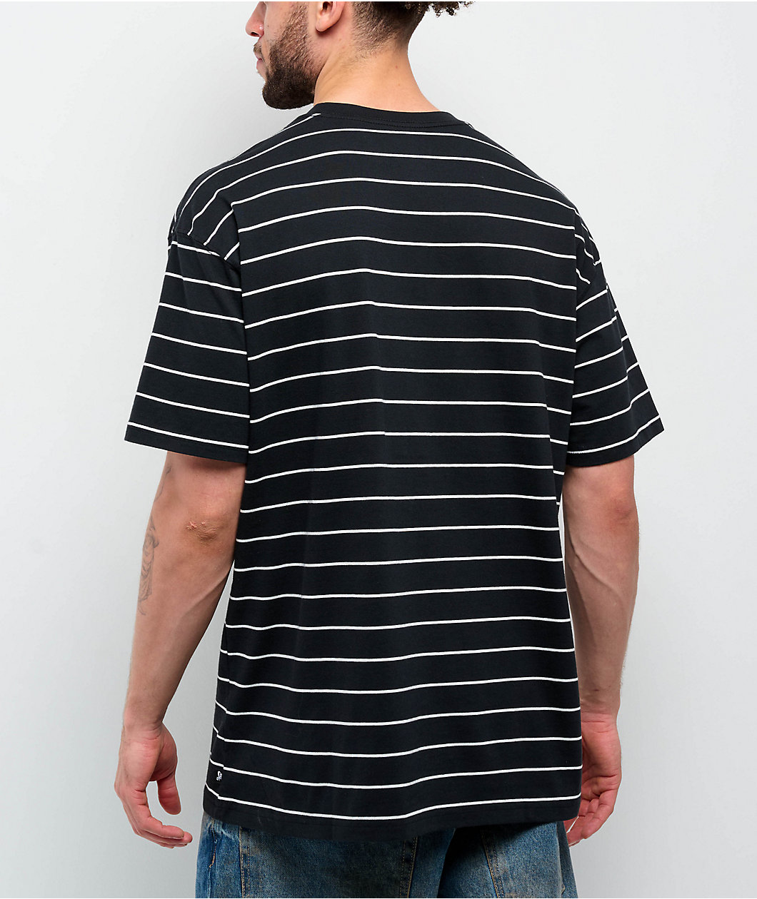 Nike SB Max90 Striped Black T-Shirt