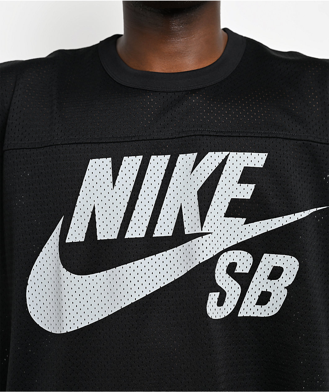 Nike SB Mesh Black Football Jersey