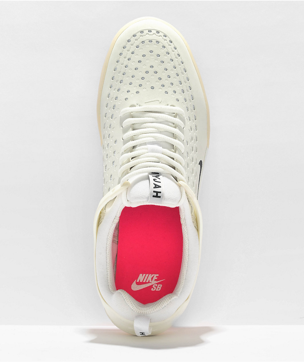 Nike SB Nyjah 3 Summit White Skate Shoes