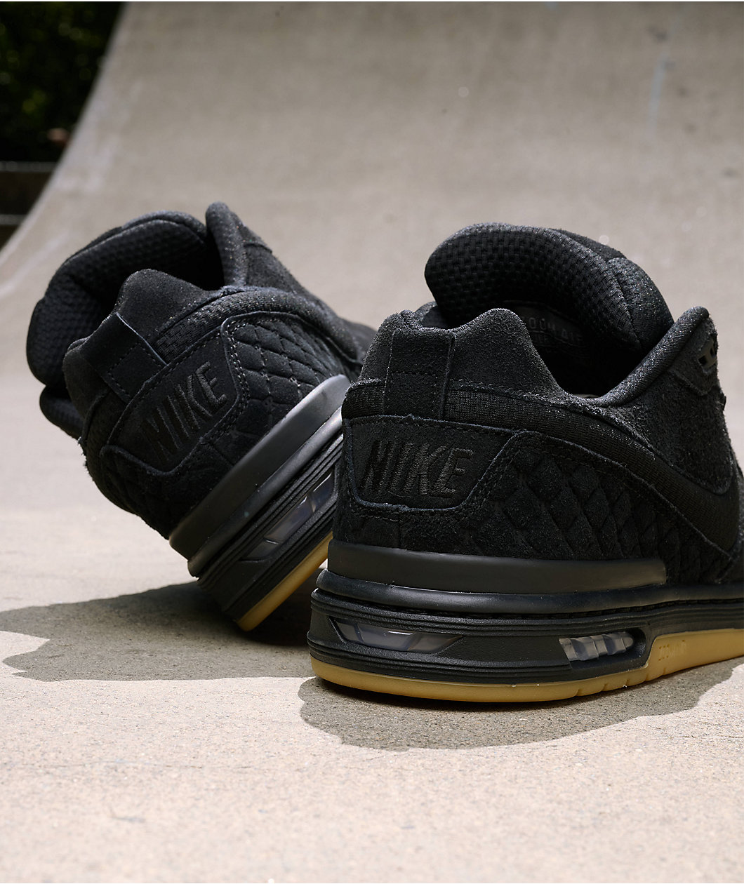 Nike SB P-Rod 1 Zoom Air Low Black & Gum Skate Shoes