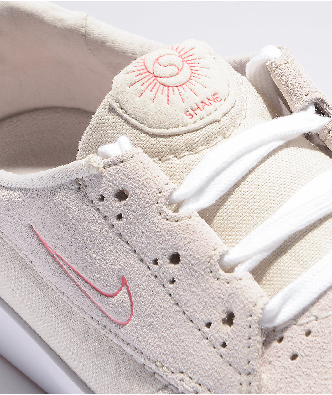 Nike SB Shane Summit White & Pink Skate Shoes