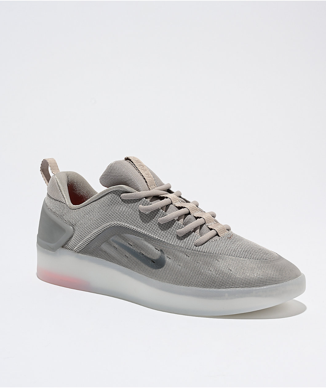 Nike SB Zoom Nyjah 4 Grey, Silver & Jade Skate Shoes