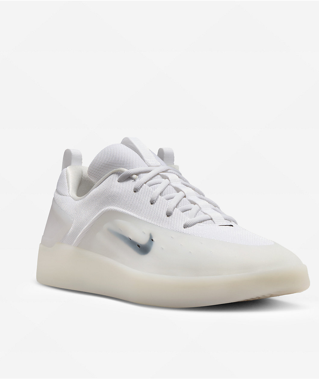 Nike SB Zoom Nyjah 4 White & Black Skate Shoes