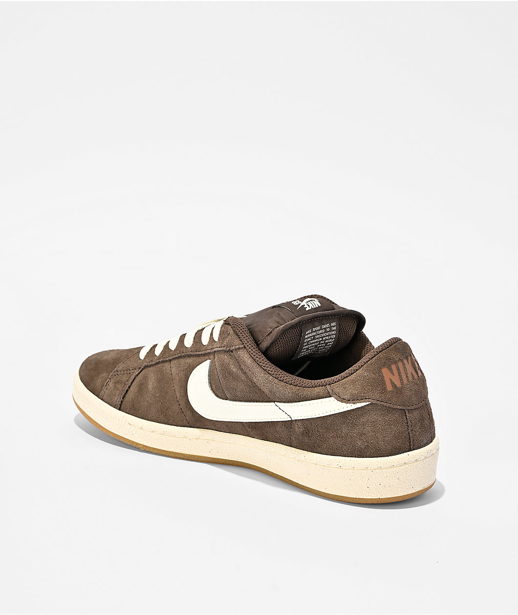 Nike SB Zoom Tennis Classic XL Brown & White Skate Shoes