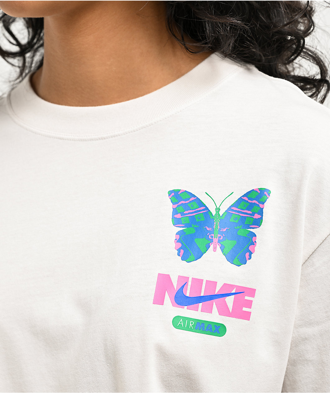 Nike Sportswear Air Max White Boyfriend T-Shirt