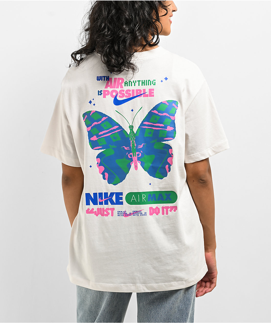 Nike Sportswear Air Max White Boyfriend T-Shirt