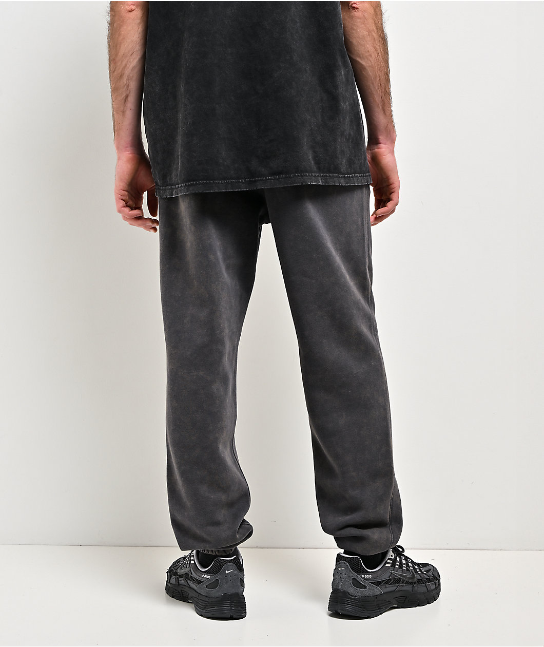 Nike Sportswear Club Anthracite Black Wash Jogger Sweatpants