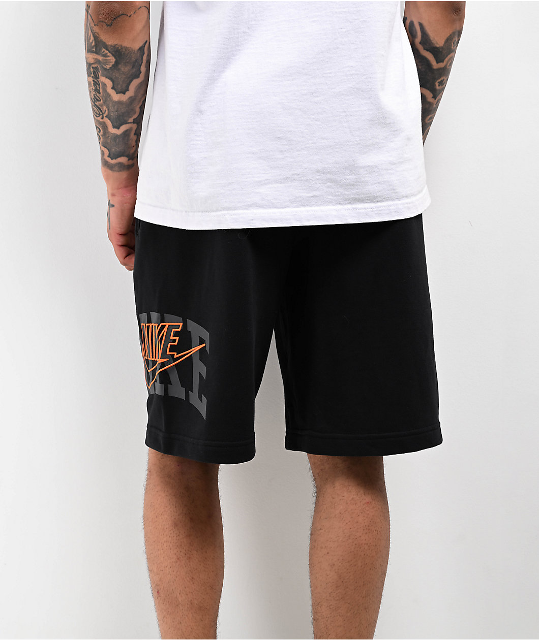 Nike Sportswear Club Arch GX Black Sweat Shorts 