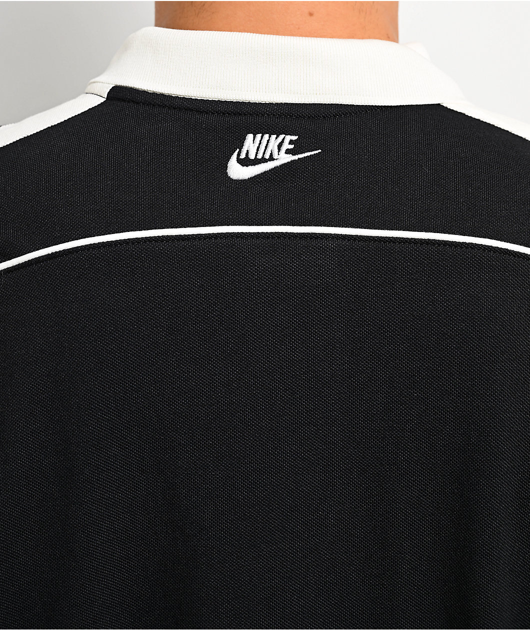 Nike Sportswear Club Black Polo Shirt