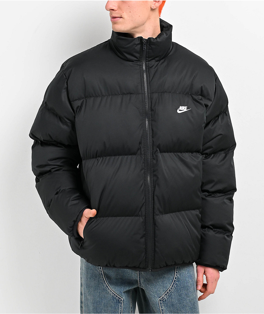 Nike long puffer jacket online