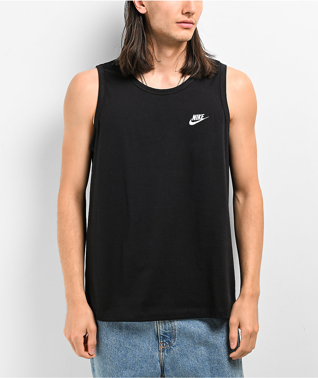 Nike Sportswear Club Black Tank Top