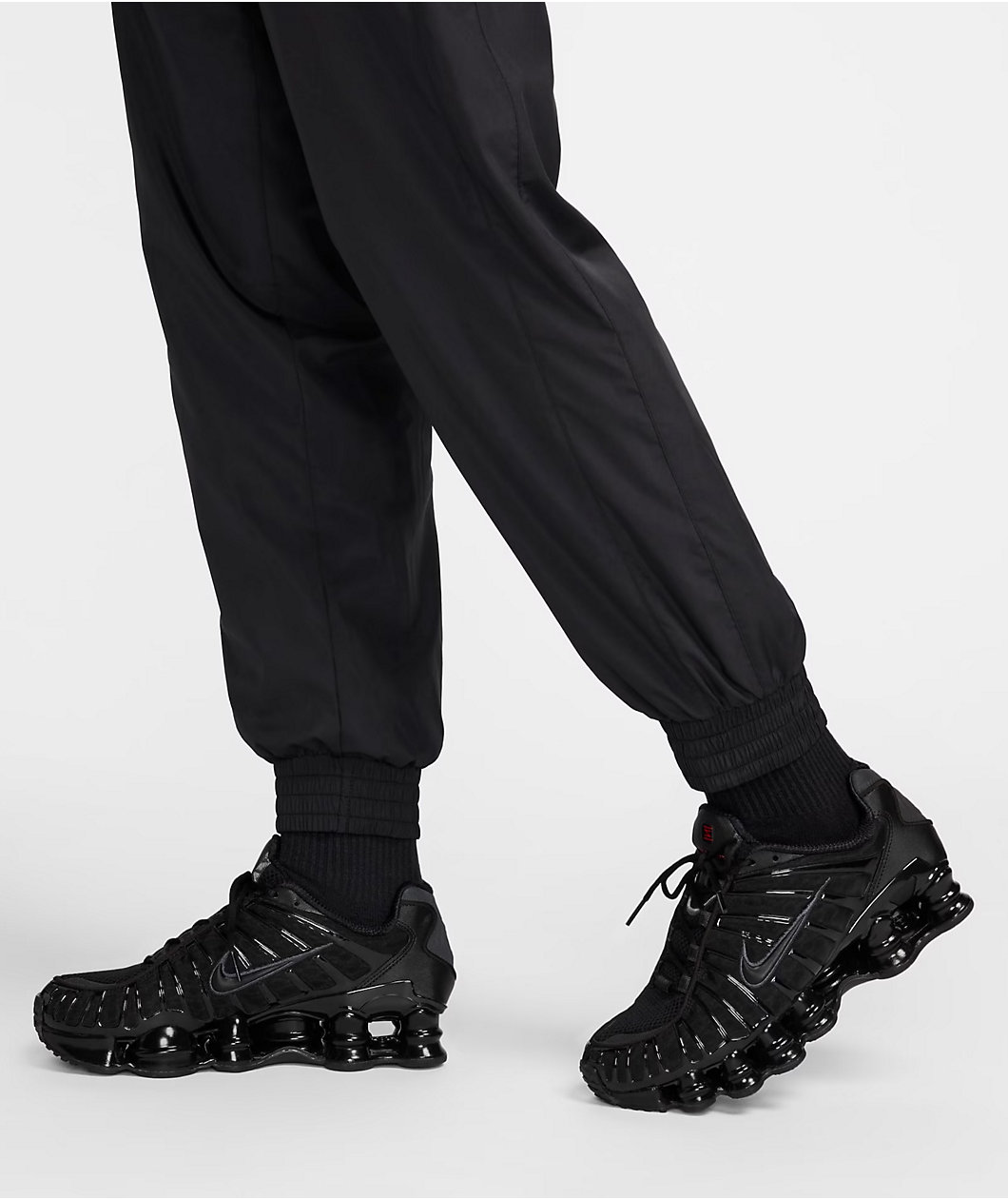 Nike Sportswear Essential Woven Black Track Pants