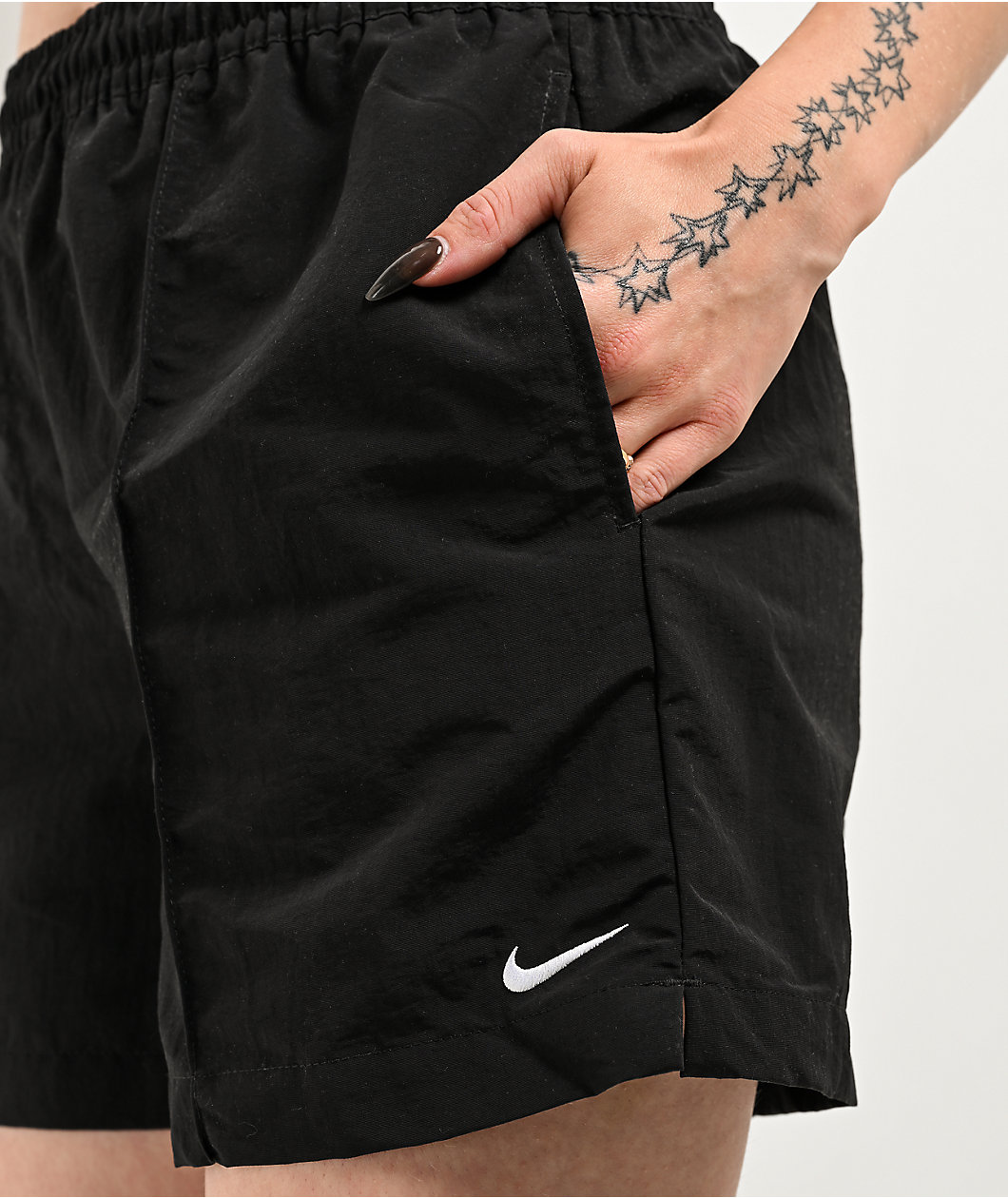 Nike Sportswear Everything Wovens Black & White Shorts