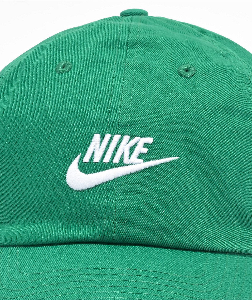 Nike Sportswear Futura Wash Green Strapback Hat