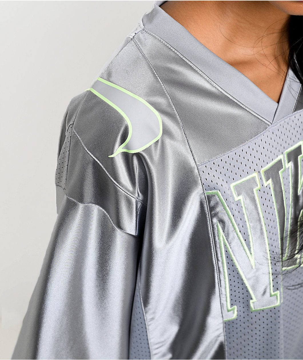 Nike Sportswear Graphic Grey Oversized Jersey