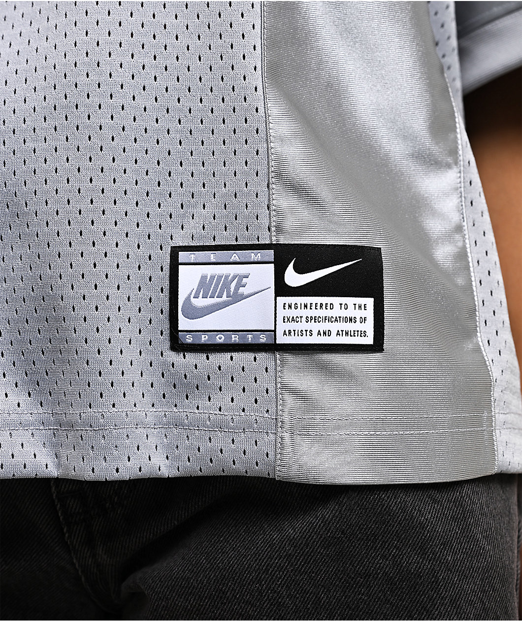 Nike Sportswear Graphic Grey Oversized Jersey