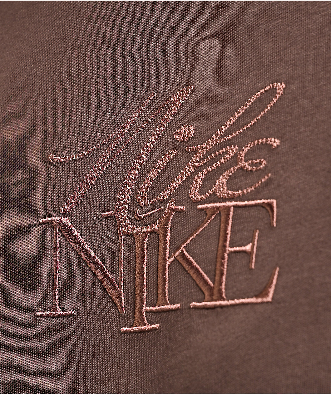 Nike Sportswear Monogram Brown Boyfriend T-Shirt