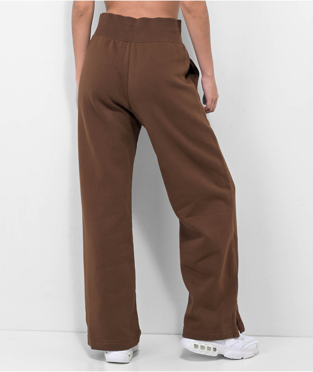 Nike Sportswear Phoenix Brown High Rise Sweatpants