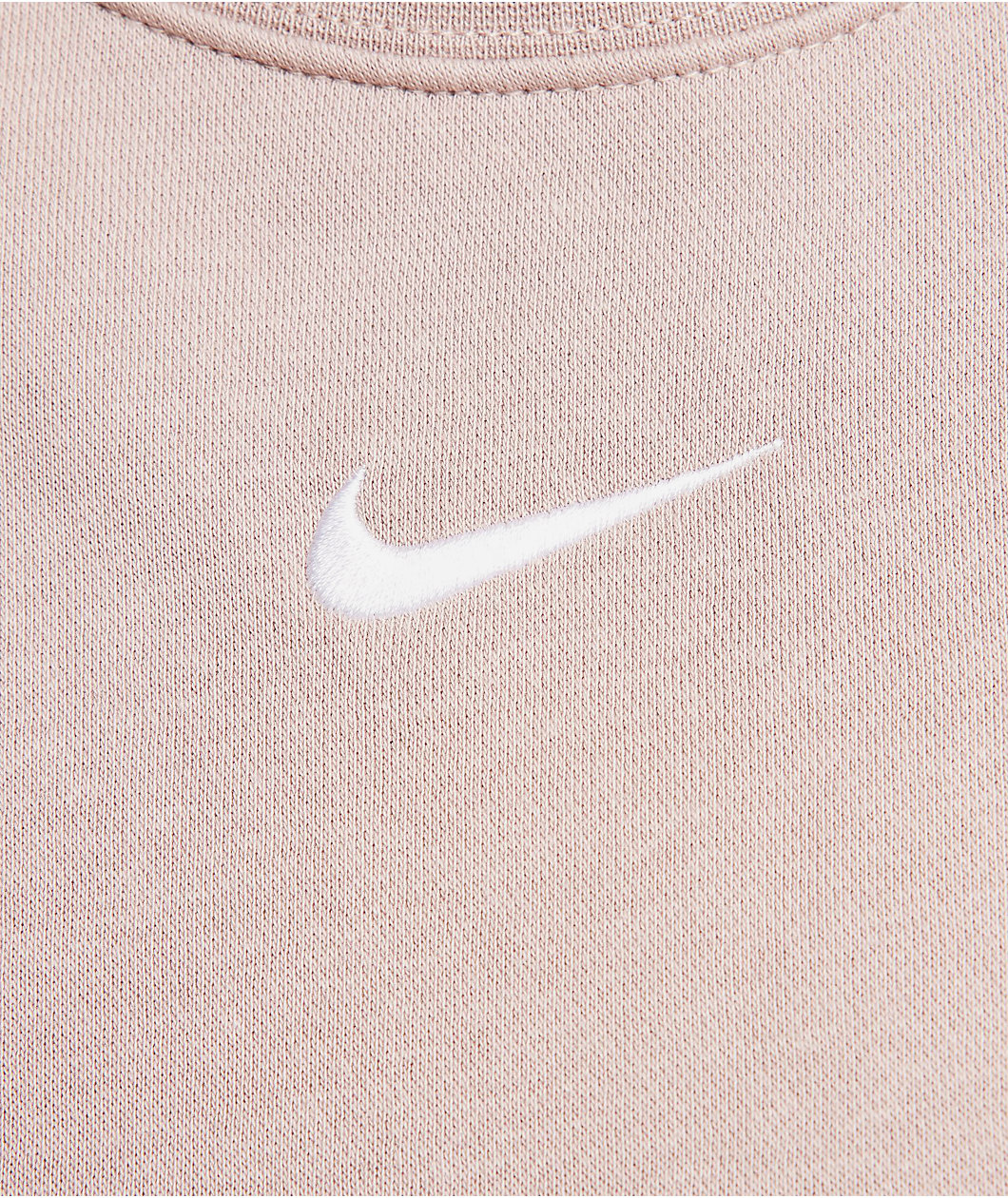 Nike Sportswear Phoenix Fleece Diffused Taupe & Sail Oversized Crewneck Sweatshirt