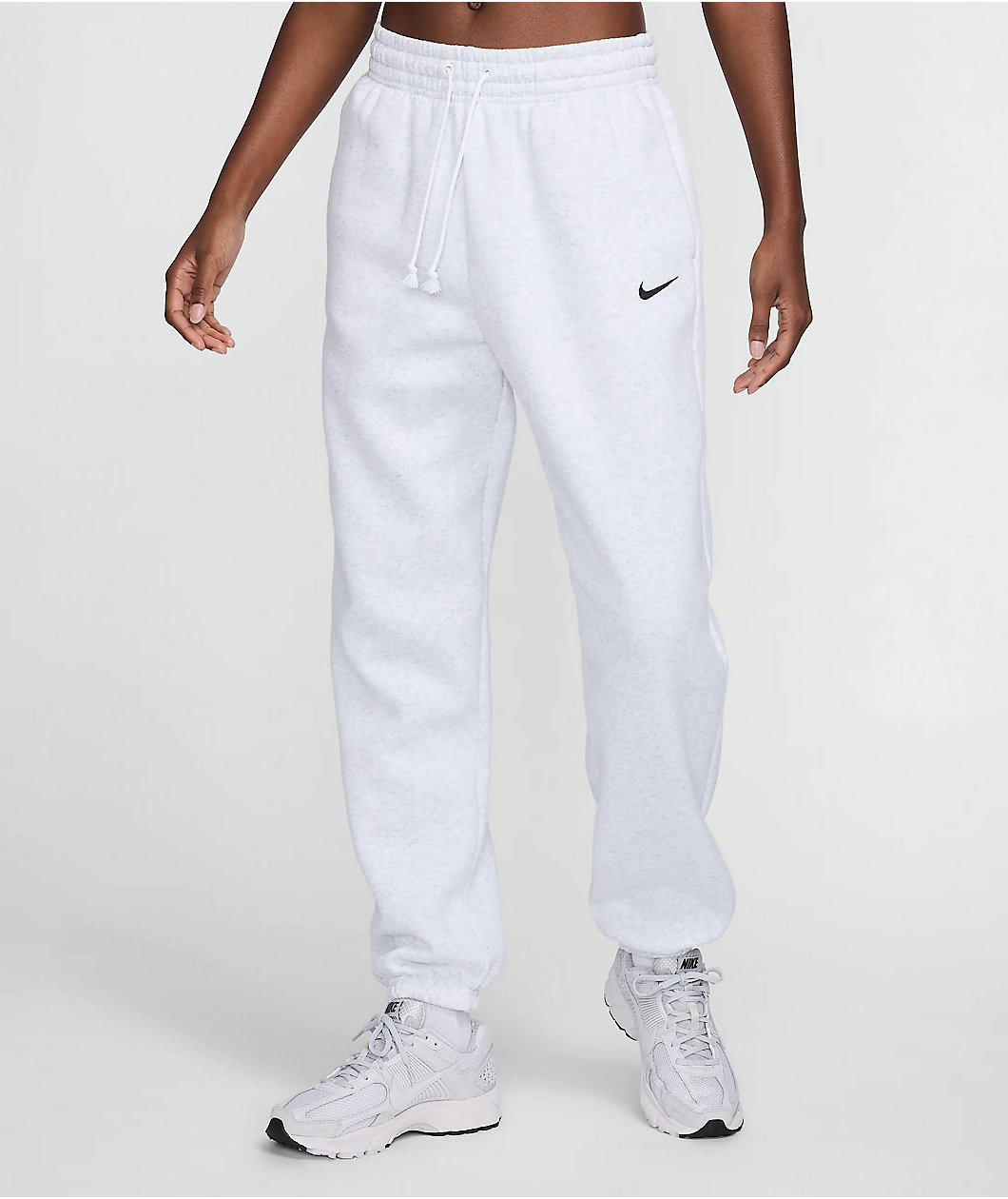 Nike Sportswear Phoenix Fleece Heather Grey High Waist Oversize Sweatpants