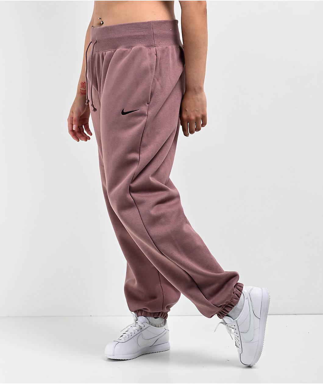 Nike Sportswear Phoenix Fleece Smokey Mauve High Waisted Sweatpants