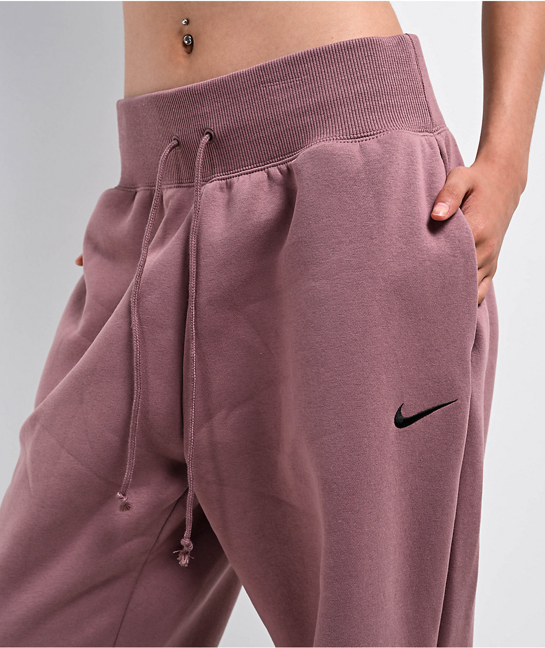 Nike Sportswear Phoenix Fleece Smokey Mauve High Waisted Sweatpants