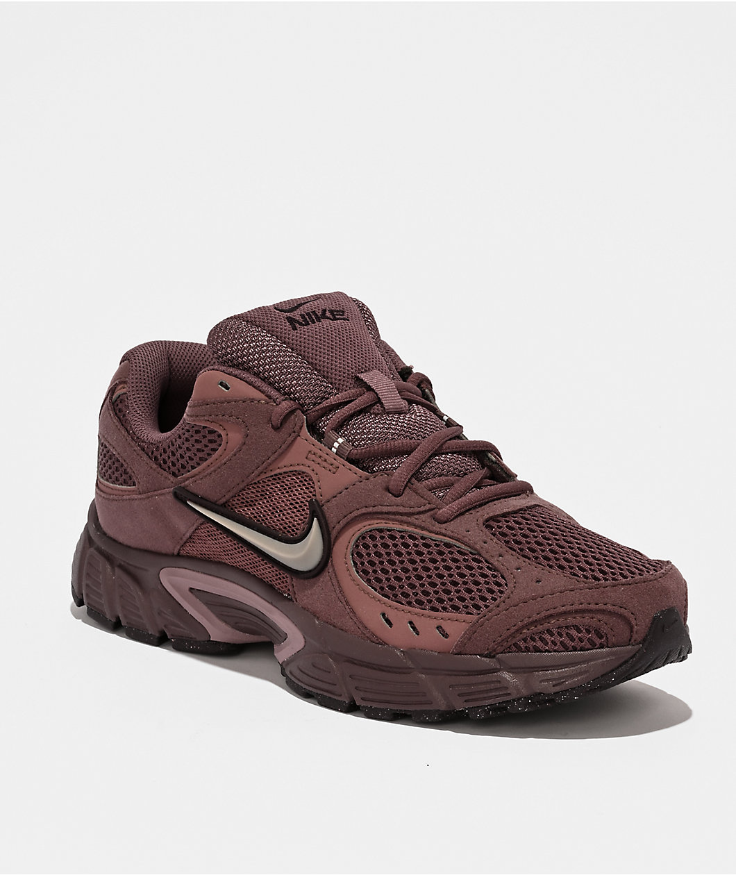 Nike V5 RNR Grey & Burgundy Ash Shoes
