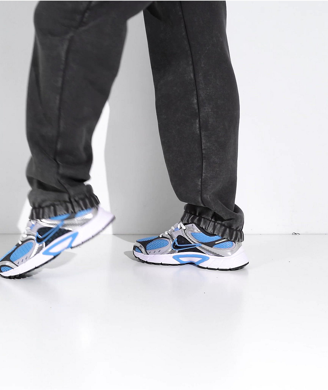 Nike V5 RNR University Blue & Silver Shoes