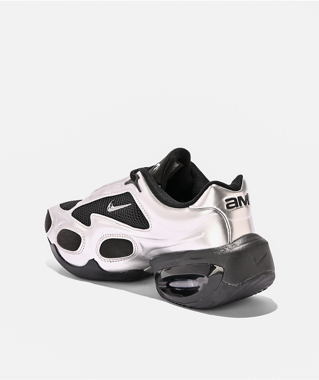 Nike Women's Air Max Muse Metallic Silver & Black Shoes