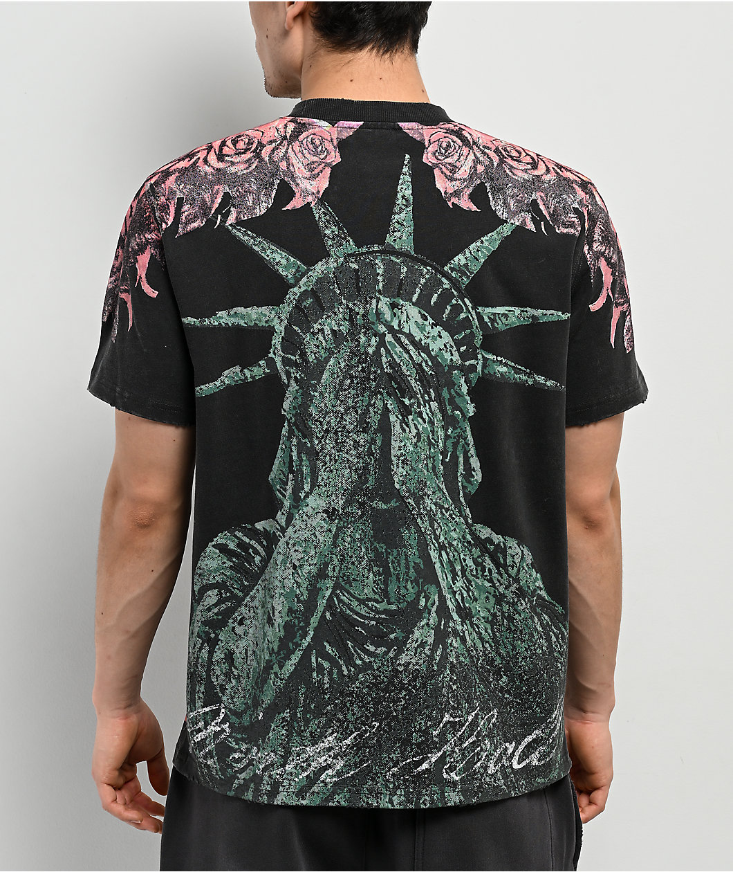 Ninth Hall All Is Fair Black Wash T-Shirt