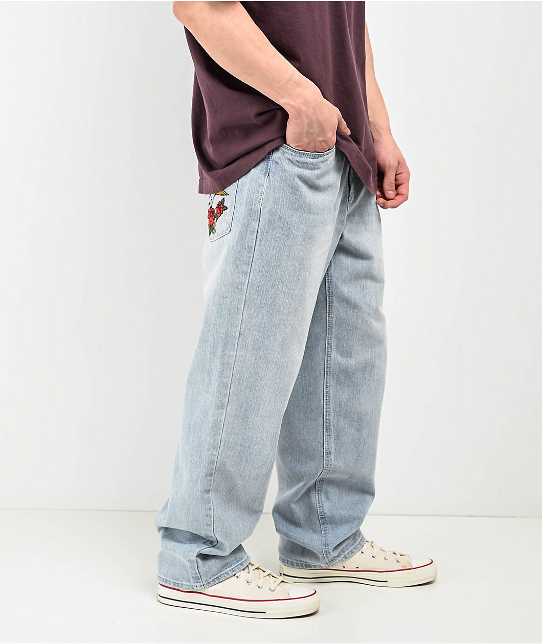 Ninth Hall Ambush Baggy Light Blue Wash Jeans