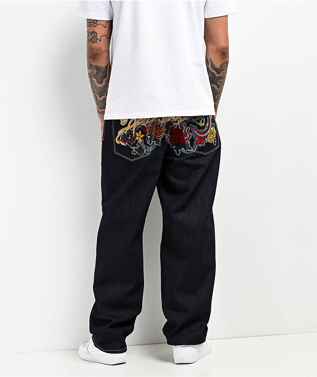 Ninth Hall Ambush Dragon Raw Indigo Denim Loose Fit Jeans