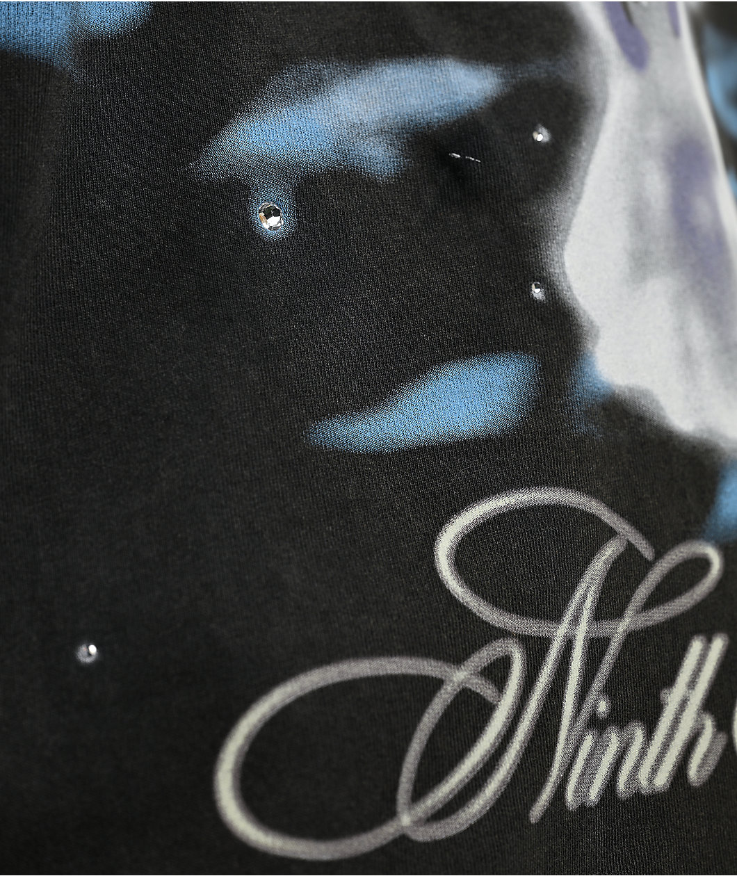 Ninth Hall Among The Stars Vintage Black T-Shirt