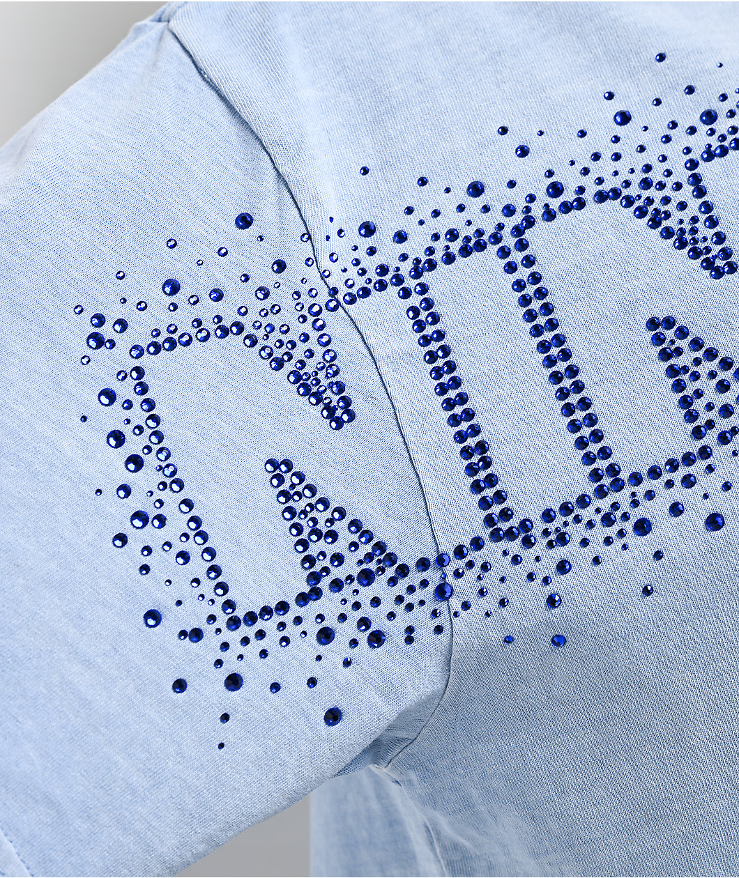 Ninth Hall Baddie Talk Blue T-Shirt