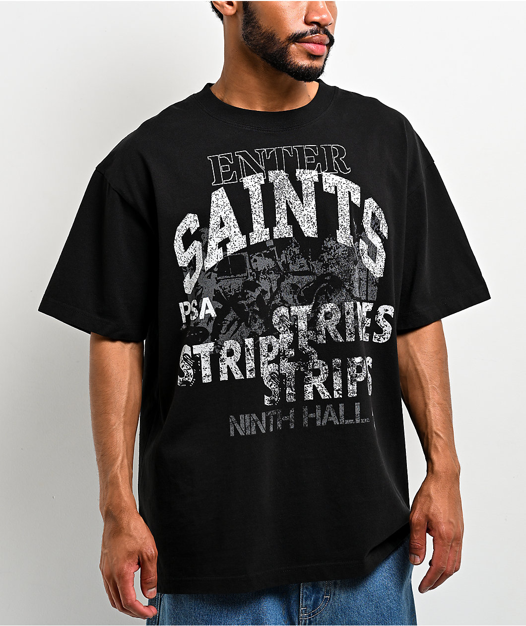 Ninth Hall Boot Camp Blues Black T-Shirt