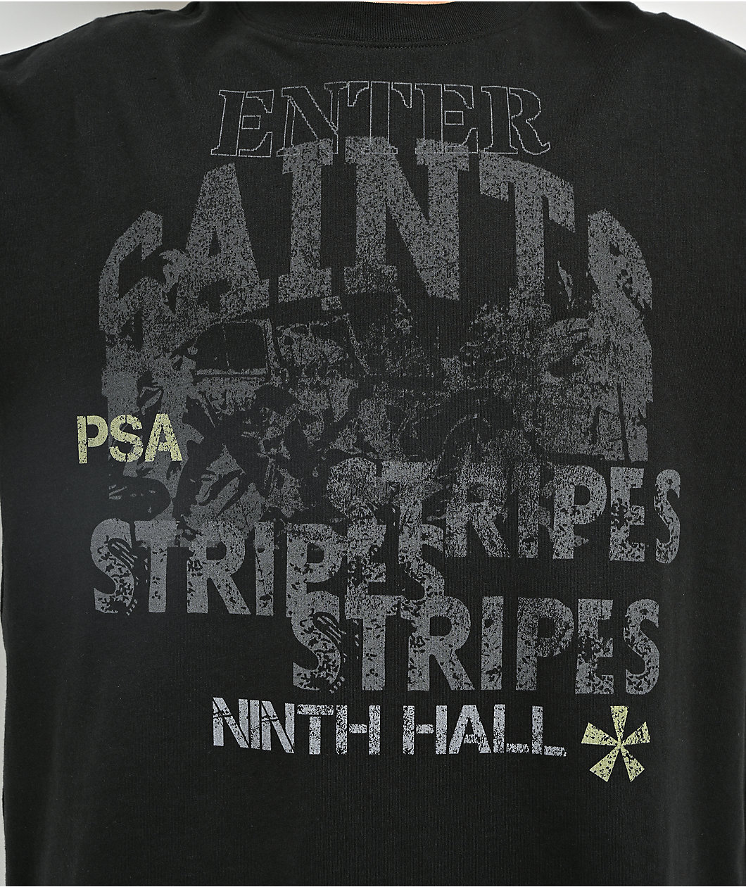 Ninth Hall Bootcamp Blues Black Long Sleeve T-Shirt