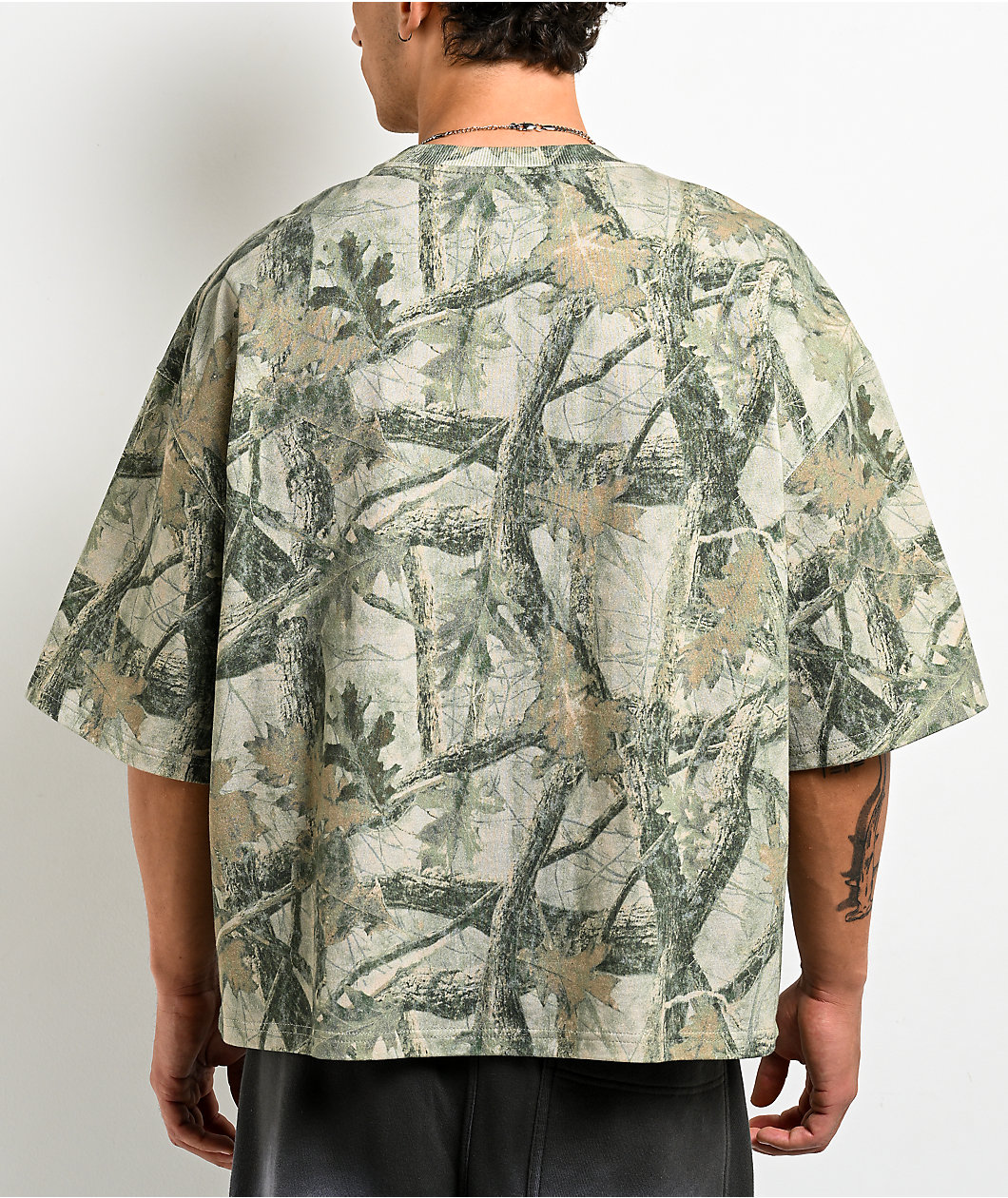 Ninth Hall Champions Camo Heavyweight Boxy T-Shirt