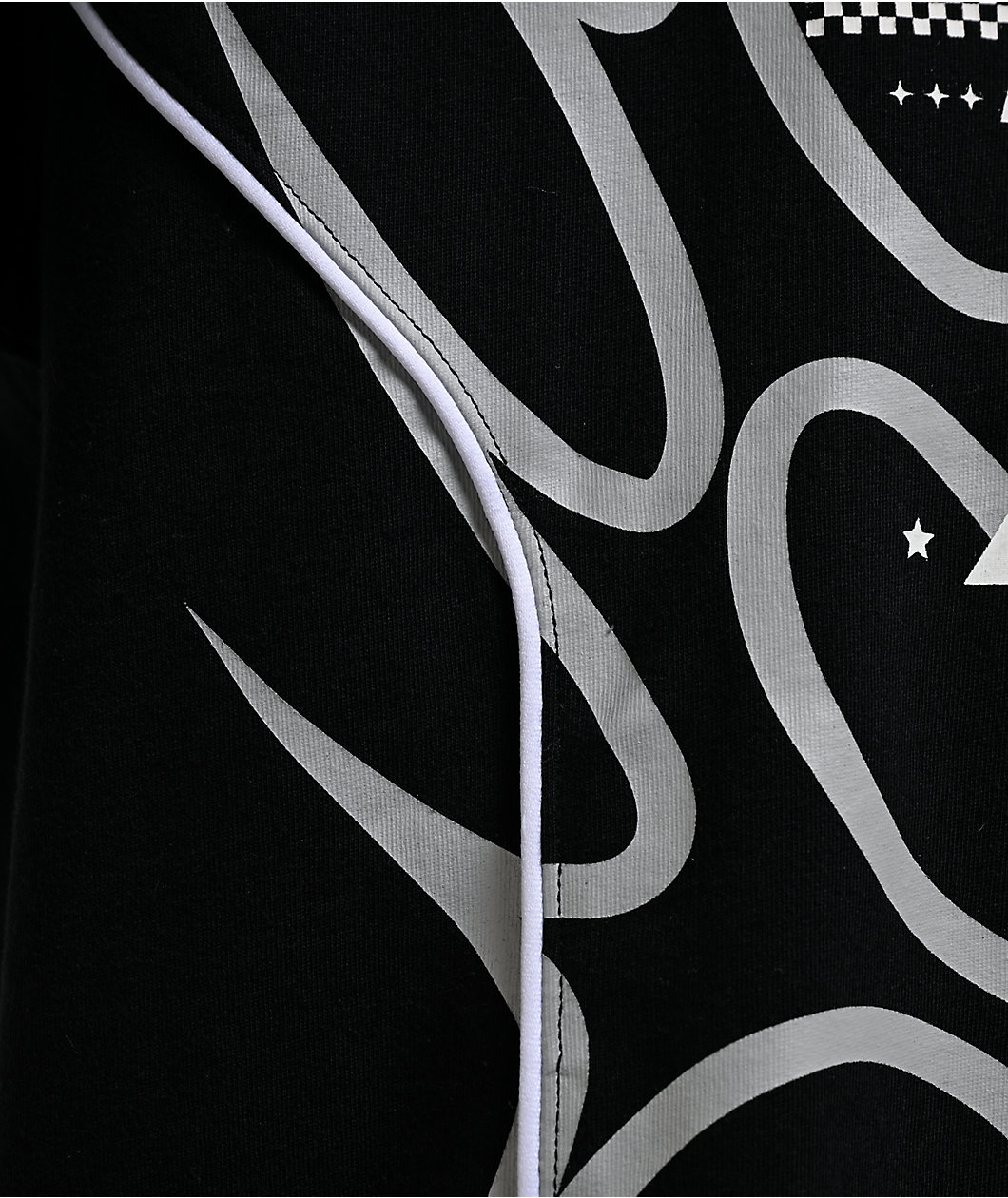 Ninth Hall Criminal Jersey Black Crop T-Shirt