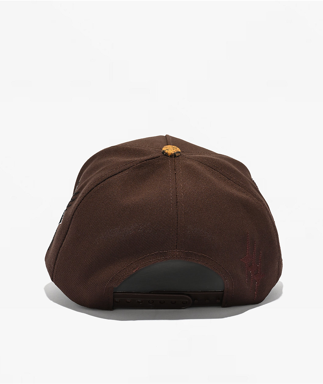 Ninth Hall Cross A-Frame Brown & Camo Snapback Hat