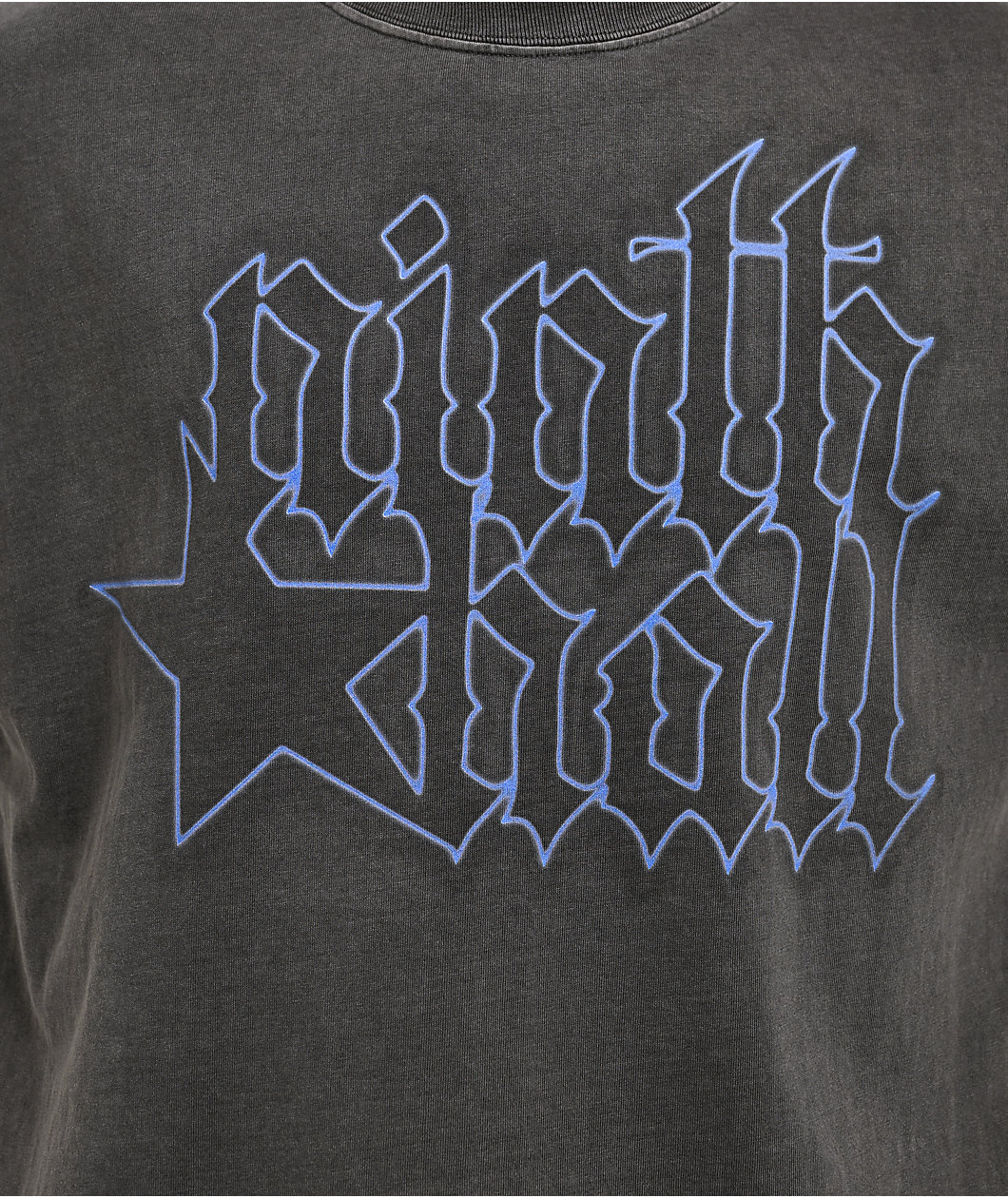 Ninth Hall Dark Nights Grey Wash T-Shirt