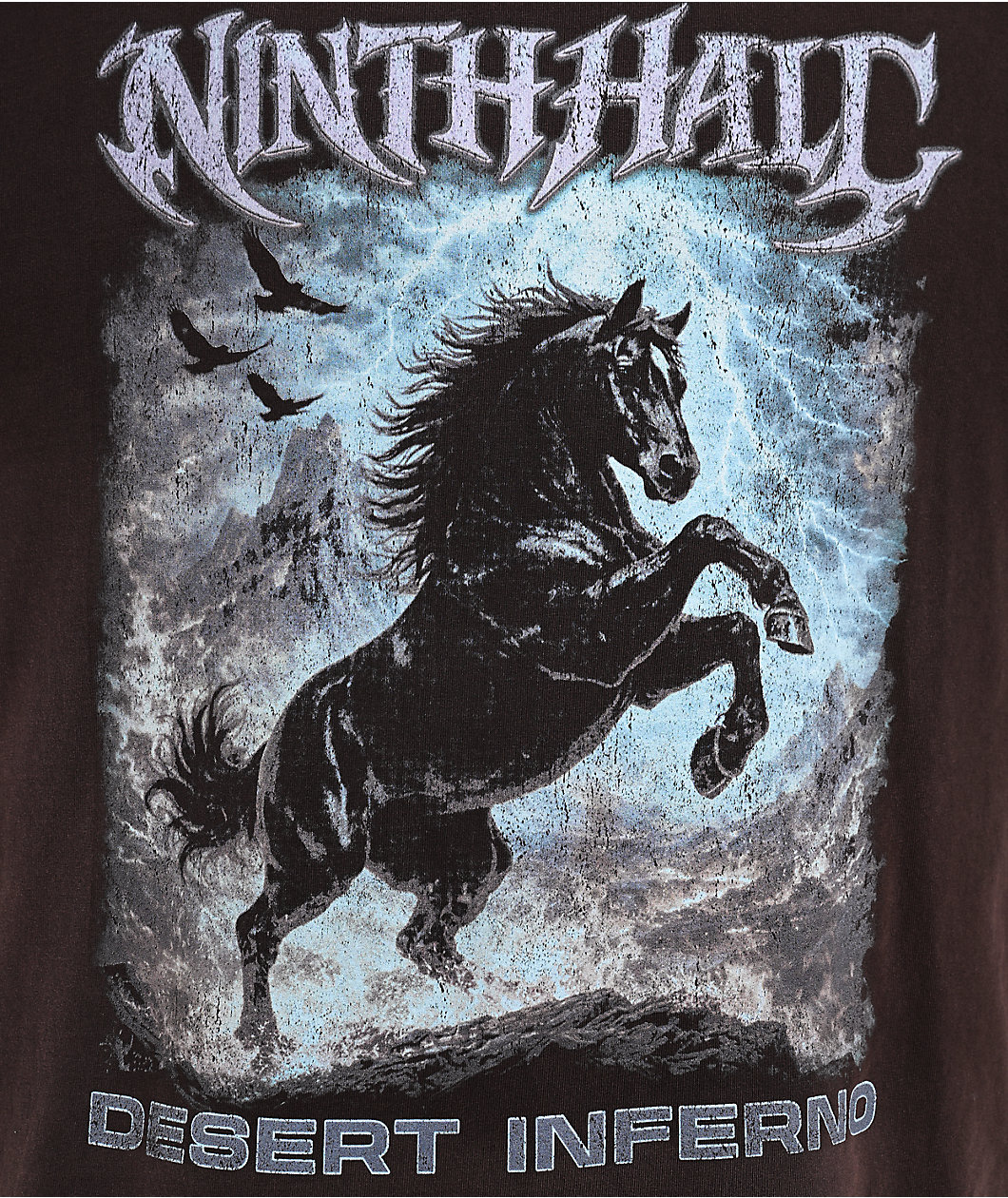 Ninth Hall Desert Inferno Brown T-Shirt