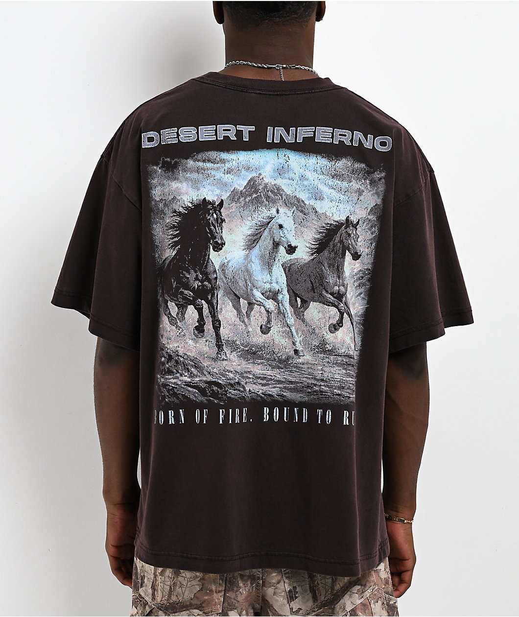 Ninth Hall Desert Inferno Brown T-Shirt