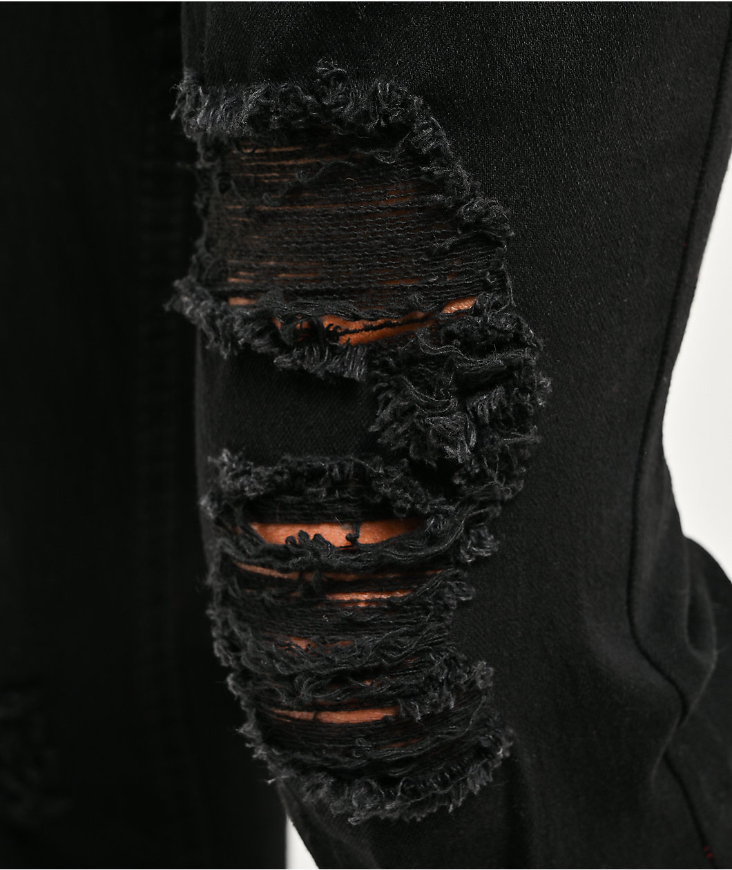 Ninth Hall Destroy Black Wash Skinny Jeans