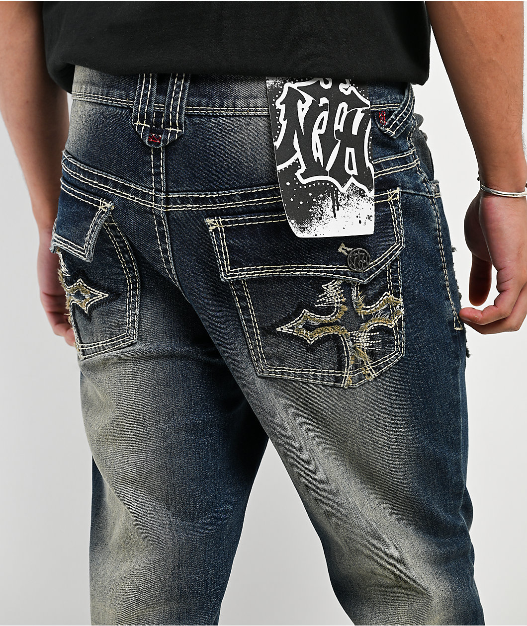 Ninth Hall Dirty Blue Skinny Jeans